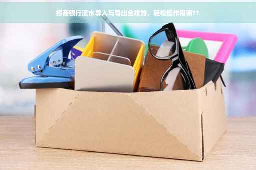 招商银行流水导入与导出全攻略，轻松操作指南??