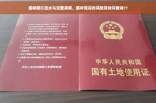 揭秘银行流水与定罪真相，解析背后的风险及如何查询??
