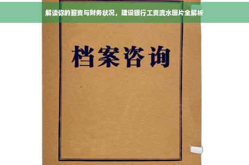 解读你的薪资与财务状况，建设银行工资流水图片全解析