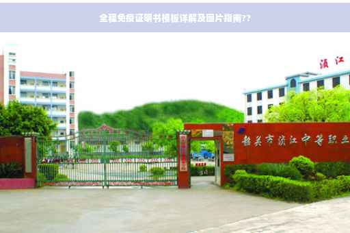 全程免疫证明书模板详解及图片指南??