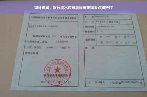 审计详解，银行流水对账流程与关键要点解析??