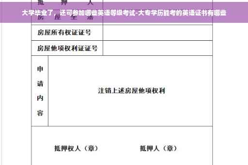 大学毕业了，还可参加哪些英语等级考试-大专学历能考的英语证书有哪些