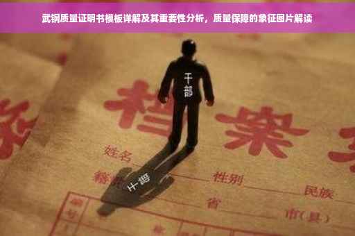 武钢质量证明书模板详解及其重要性分析，质量保障的象征图片解读