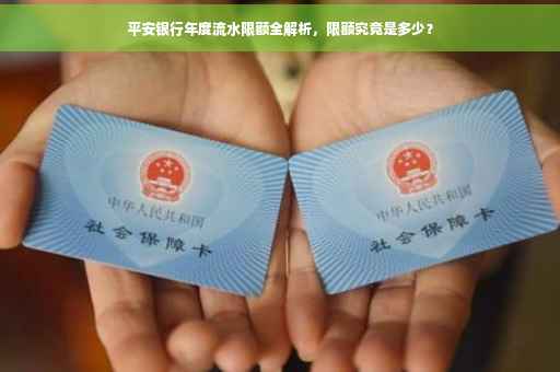 平安银行年度流水限额全解析，限额究竟是多少？