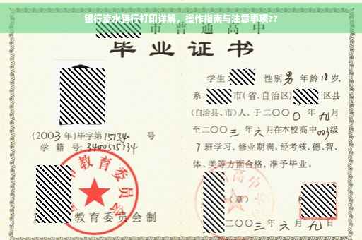 银行流水跨行打印详解，操作指南与注意事项??