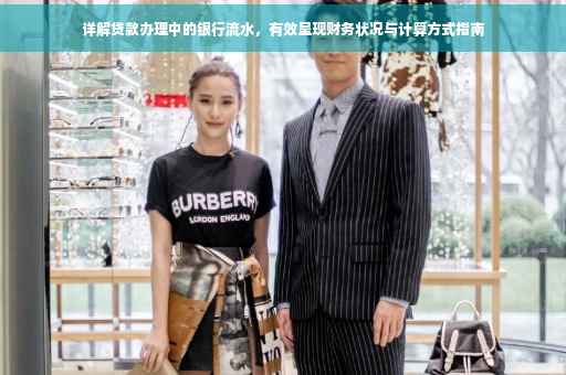 详解贷款办理中的银行流水，有效呈现财务状况与计算方式指南
