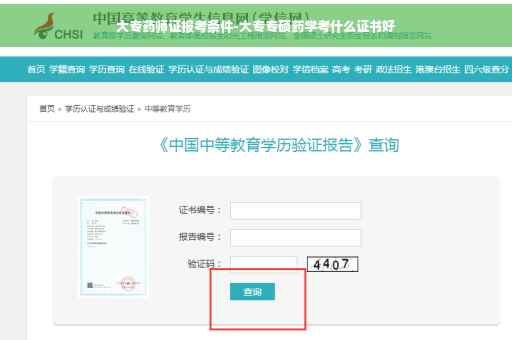 大专药师证报考条件-大专专硕药学考什么证书好