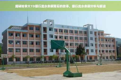 揭秘加拿大TD银行流水余额背后的故事，银行流水余额分析与解读