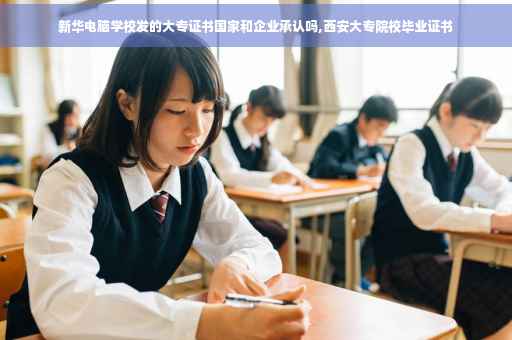 新华电脑学校发的大专证书国家和企业承认吗,西安大专院校毕业证书