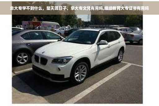 念大专学不到什么，整天混日子，拿大专文凭有用吗,继续教育大专证书有用吗