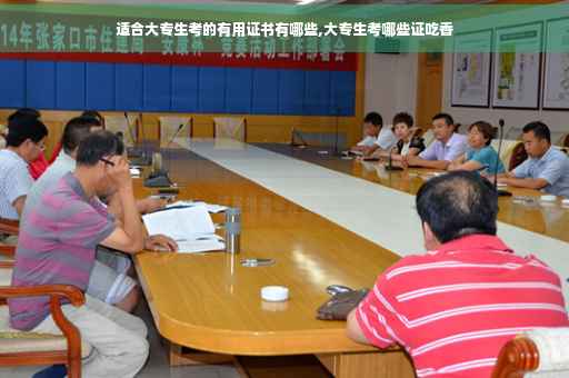 适合大专生考的有用证书有哪些,大专生考哪些证吃香