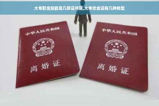 大专职业技能是几级证书啊,大专毕业证有几种类型