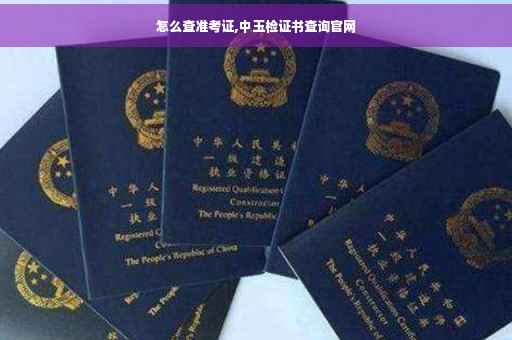 怎么查准考证,中玉检证书查询官网