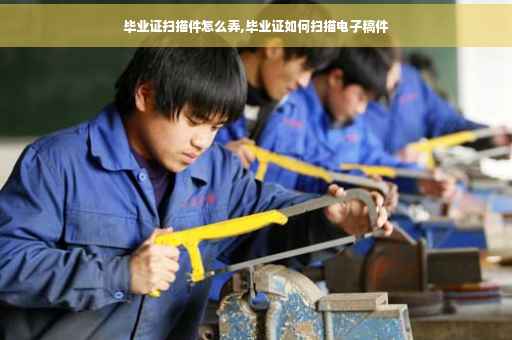 毕业证扫描件怎么弄,毕业证如何扫描电子稿件