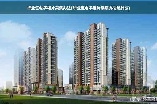 毕业证电子相片采集办法(毕业证电子相片采集办法是什么)