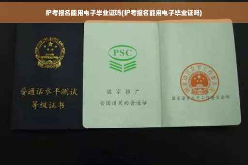 护考报名能用电子毕业证吗(护考报名能用电子毕业证吗)
