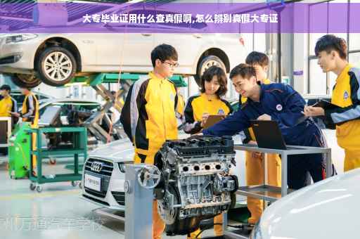 大专毕业证用什么查真假啊,怎么辨别真假大专证