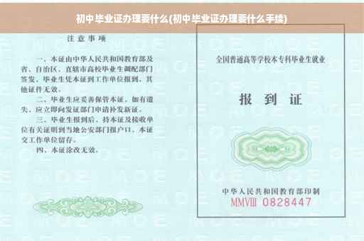 初中毕业证办理要什么(初中毕业证办理要什么手续)