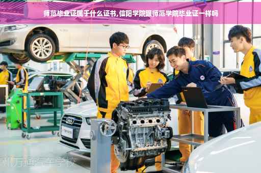 师范毕业证属于什么证书,信阳学院跟师范学院毕业证一样吗