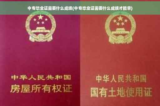 中专毕业证需要什么成绩(中专毕业证需要什么成绩才能拿)