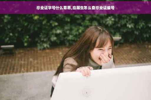 毕业证字号什么意思,应届生怎么查毕业证编号