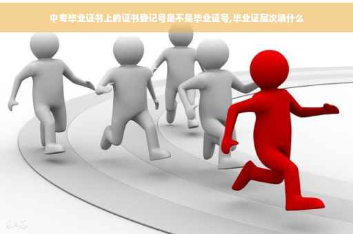 中专毕业证书上的证书登记号是不是毕业证号,毕业证层次填什么