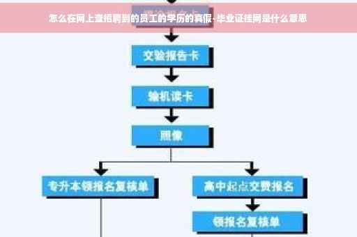 怎么在网上查招聘到的员工的学历的真假-毕业证挂网是什么意思