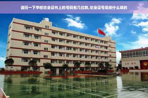请问一下学校毕业证书上的号码有几位数,毕业证号是按什么填的