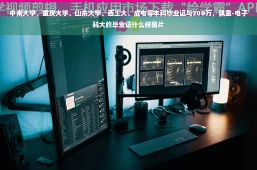 中南大学、重庆大学、山东大学、西工大、成电等本科毕业证与200万，孰重-电子科大的毕业证什么样图片