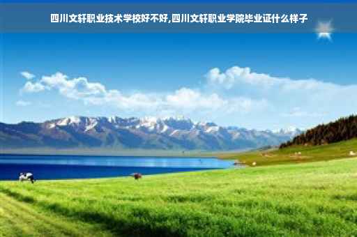 四川文轩职业技术学校好不好,四川文轩职业学院毕业证什么样子