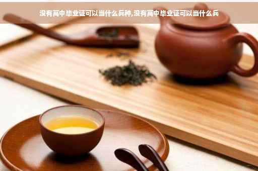 没有高中毕业证可以当什么兵种,没有高中毕业证可以当什么兵