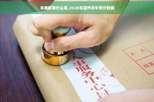 丰南都有什么镇,2020年滦州市中考分数线