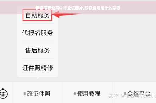 伊春市职业高中毕业证图片,职称编号是什么意思