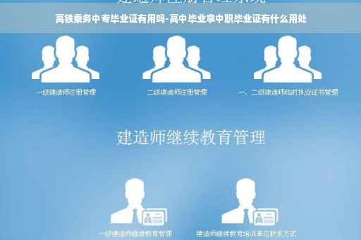 高铁乘务中专毕业证有用吗-高中毕业拿中职毕业证有什么用处