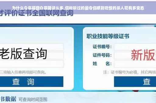 为什么今年福鼎白茶降这么多,你所听过的最令你感到吃惊的杀人犯有多变态