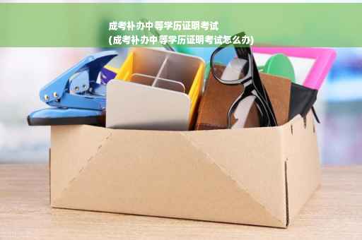 成考补办中等学历证明考试
(成考补办中等学历证明考试怎么办)