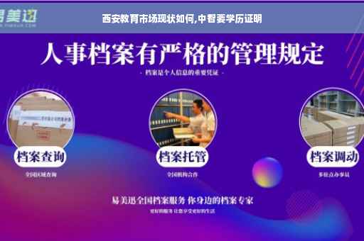 西安教育市场现状如何,中智要学历证明
