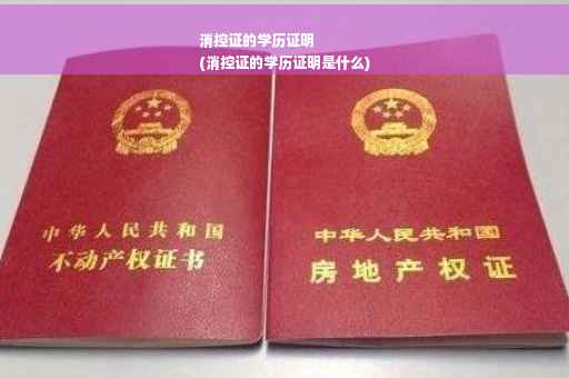 消控证的学历证明
(消控证的学历证明是什么)