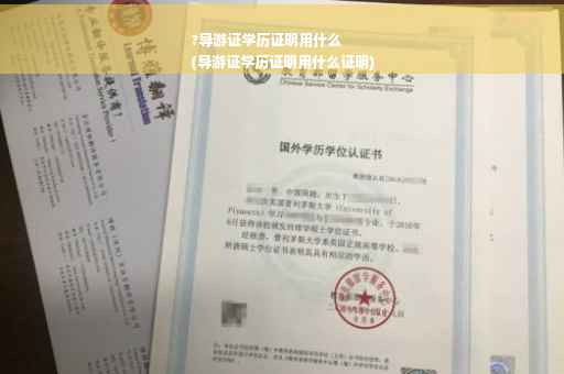 ?导游证学历证明用什么
(导游证学历证明用什么证明)