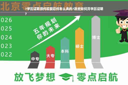 ?学历证明原件和复印件怎么弄的?政府如何开学历证明
?