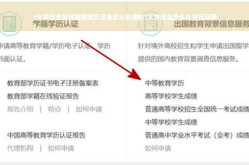 ?大学毕业后档案和团员证是怎么处理的?大学结业怎么补学历证明
?
