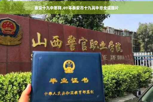 泰安十九中怎样,01年泰安市十九高中毕业证图片