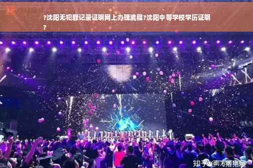?沈阳无犯罪记录证明网上办理流程?沈阳中等学校学历证明
?