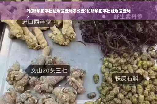 ?招聘填的学历证明会查吗怎么查?招聘填的学历证明会查吗
?