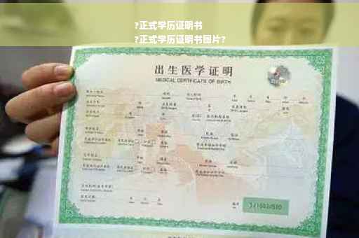 ?正式学历证明书
?正式学历证明书图片?