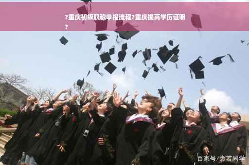 ?重庆初级职称申报流程?重庆提高学历证明
?
