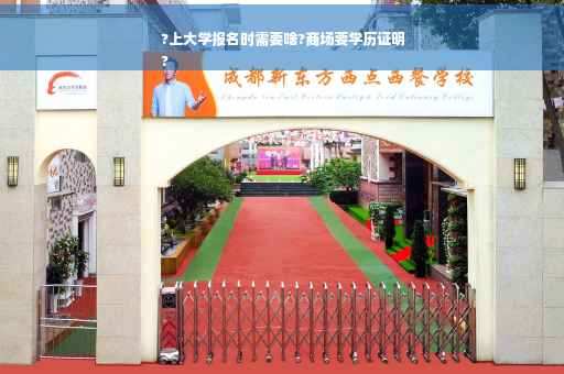 ?上大学报名时需要啥?商场要学历证明
?