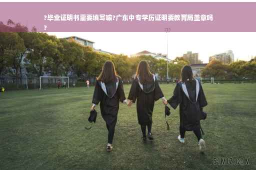 ?毕业证明书需要填写嘛?广东中专学历证明要教育局盖章吗
?