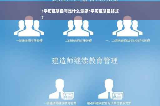 ?学历证明函号是什么意思?学历证明函格式
?