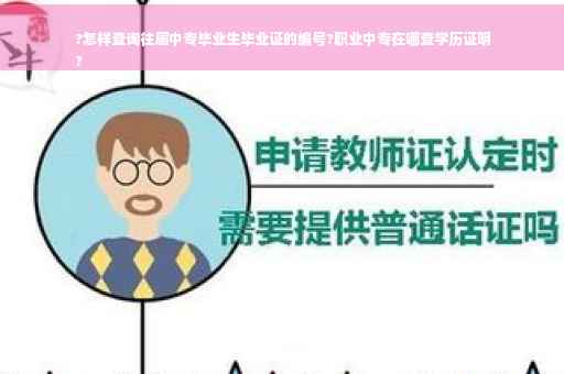 ?怎样查询往届中专毕业生毕业证的编号?职业中专在哪查学历证明
?